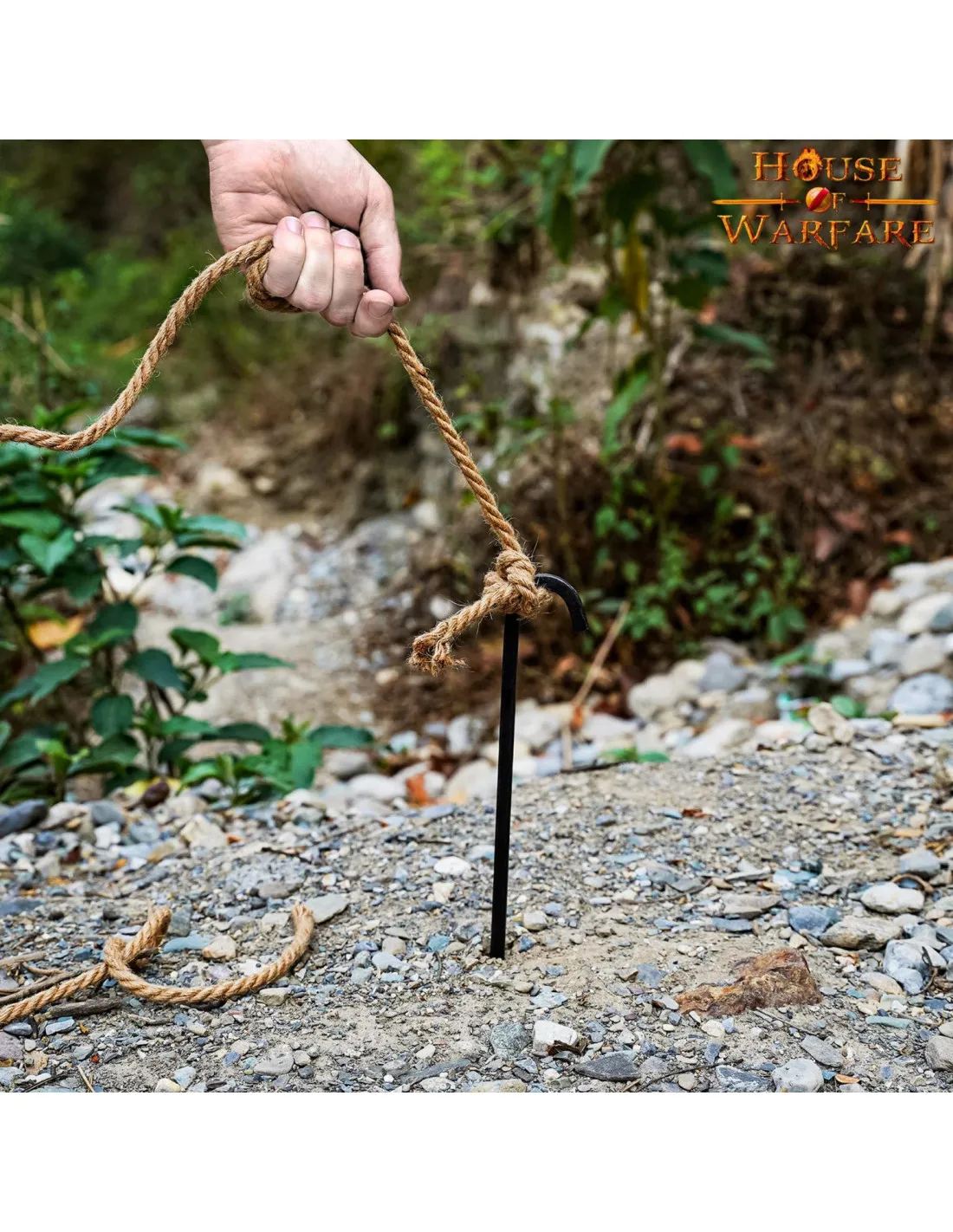 Estaca para tienda de campaña (25,4 cm.)
