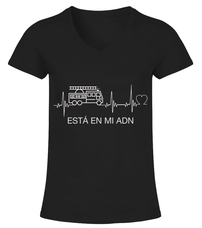 Está en mi ADN Camiseta cuello pico Mujer