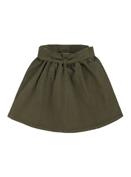 Falda Mayoral Botones Verde para Niña