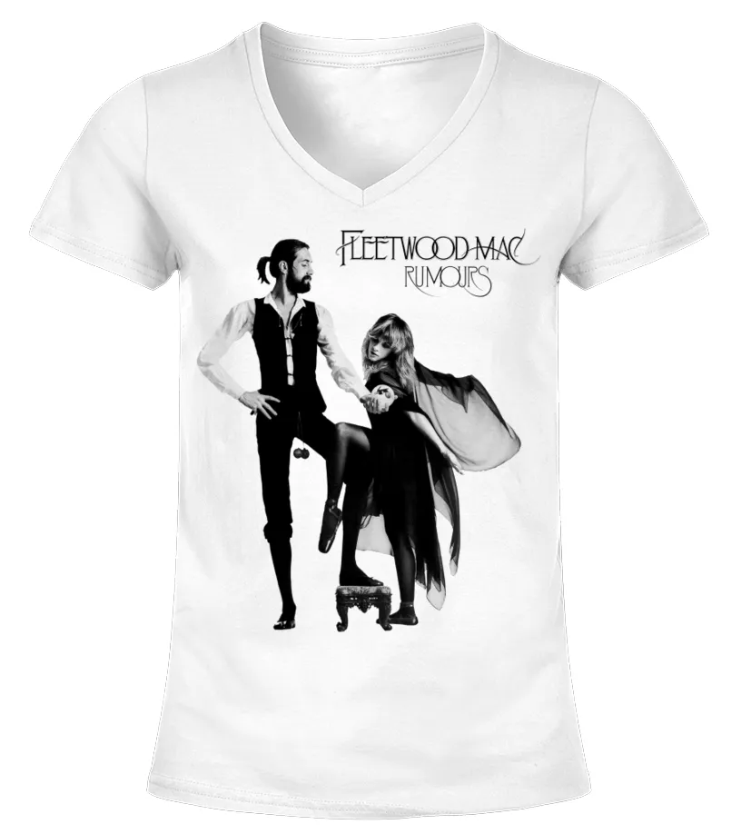 Fleetwood Mac WT (13) Camiseta cuello pico Mujer