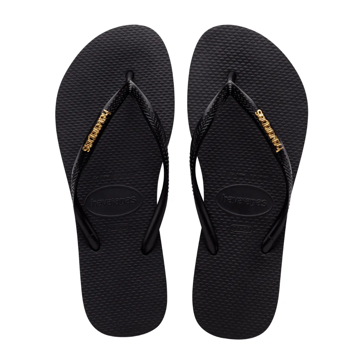 Flip Flops Slim Metallic