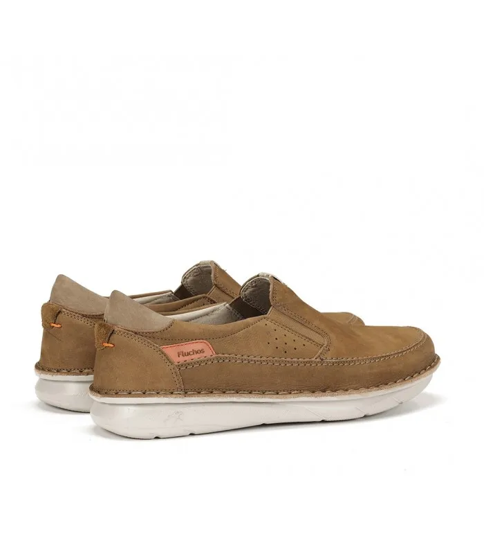 FLUCHOS F2001 PARKER Slip On Marrón