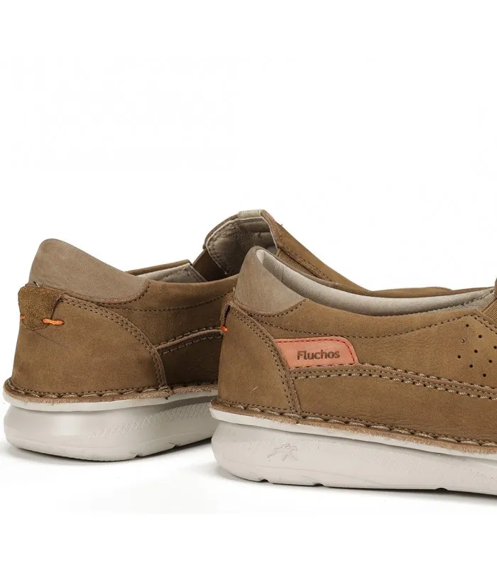 FLUCHOS F2001 PARKER Slip On Marrón