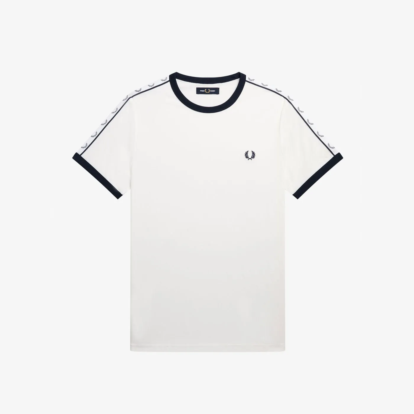 FRED PERRY TSHIRT 129 SNOW WHITE