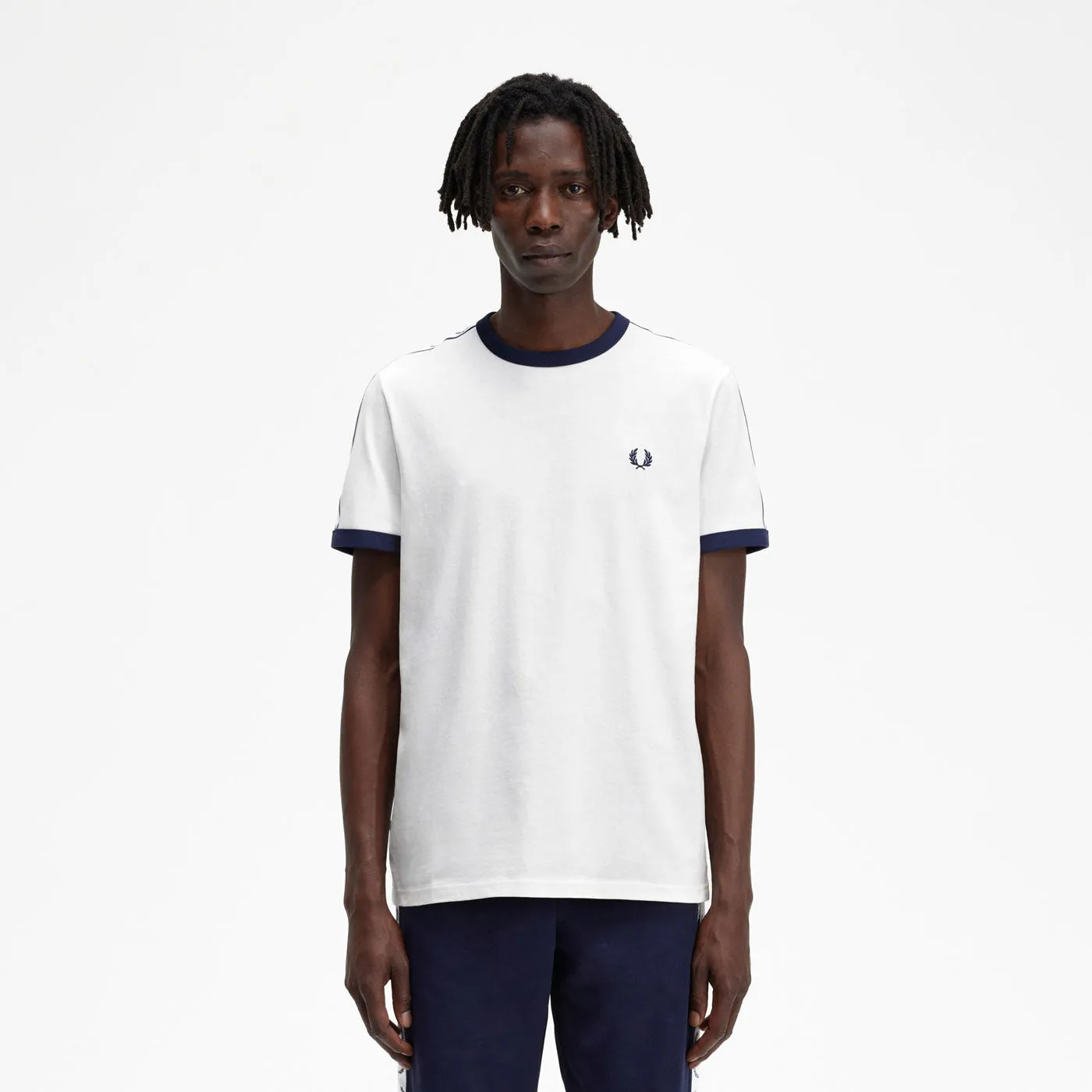 FRED PERRY TSHIRT 129 SNOW WHITE