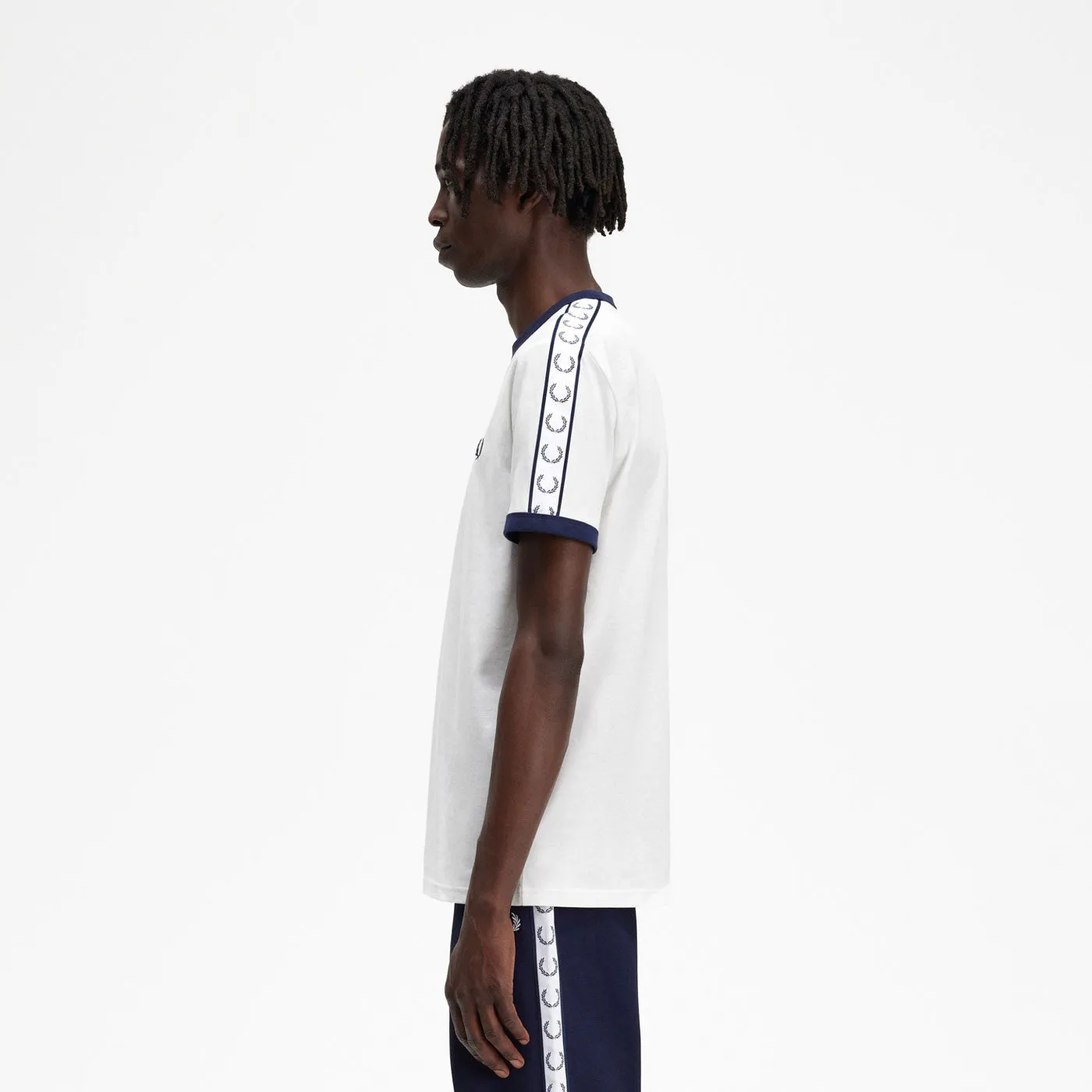 FRED PERRY TSHIRT 129 SNOW WHITE