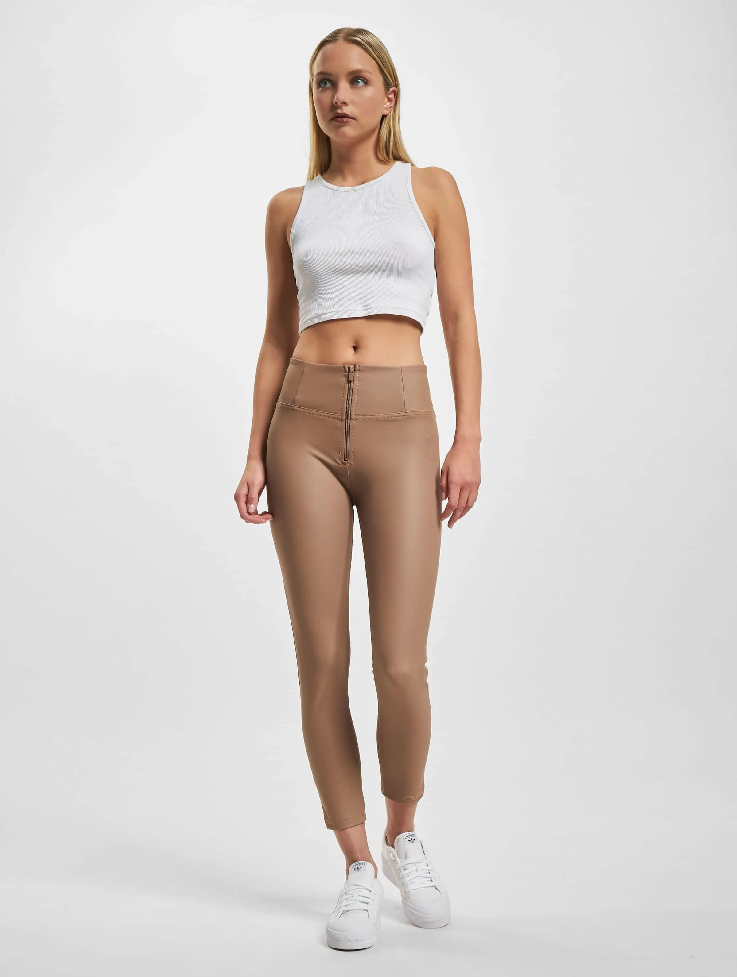 Freddy WRUP Vegan Leather Push Up 7/8 High Waist Super Skinny