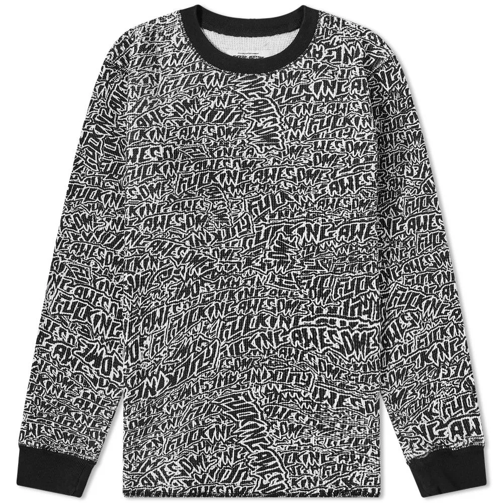 Fucking Awesome Sticker Stamp Thermal Tee