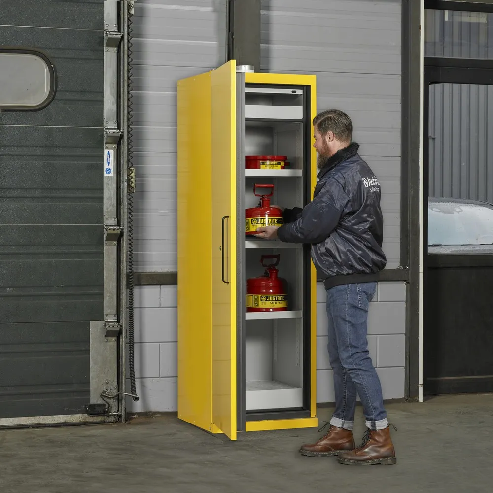 Gabinete de seguridad Justrite® EN F90, 1 hoja