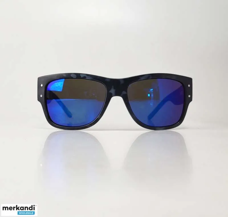 Gafas de sol TopTen negras con montura transparente con estampado de camuflaje SG14010UGR