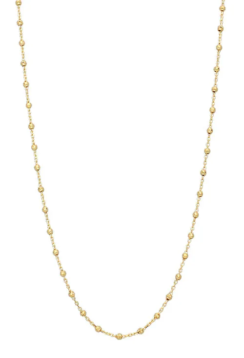 Gargantilla oro amarillo 18 ktes bolas lapidadas 289_01531205CO