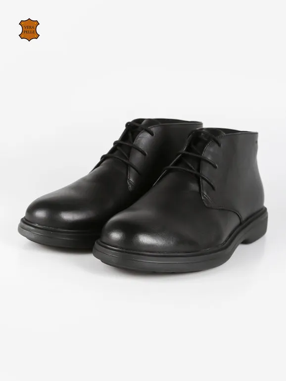 Geox U OTTAVIO B  Botines de piel para hombre