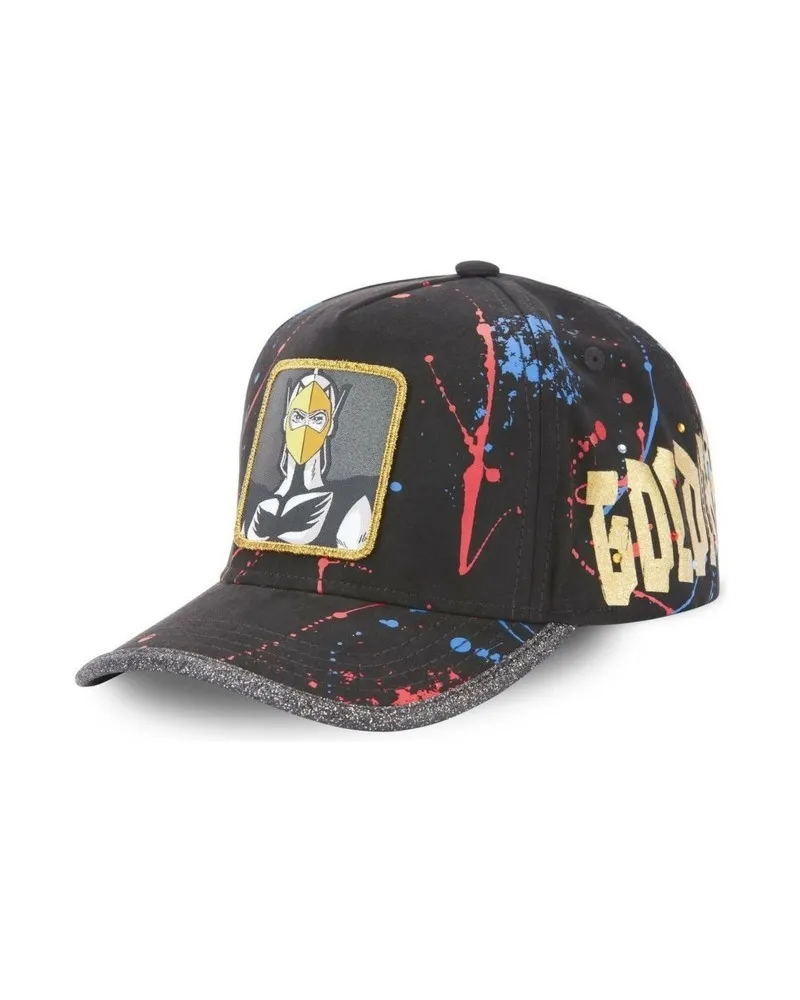 Gorra capslab negra mazinger z act1 trucker