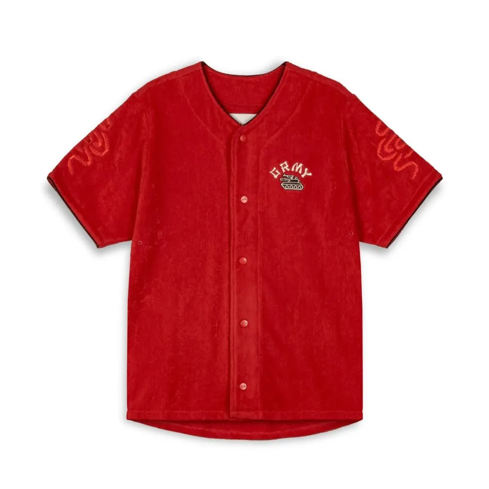 grimey camiseta lucky dragon terry towerlling baseball red