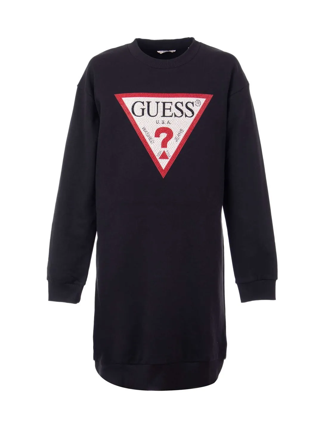 GUESS  VESTIDO NEGRO J3YK20KA6R3 NIñA