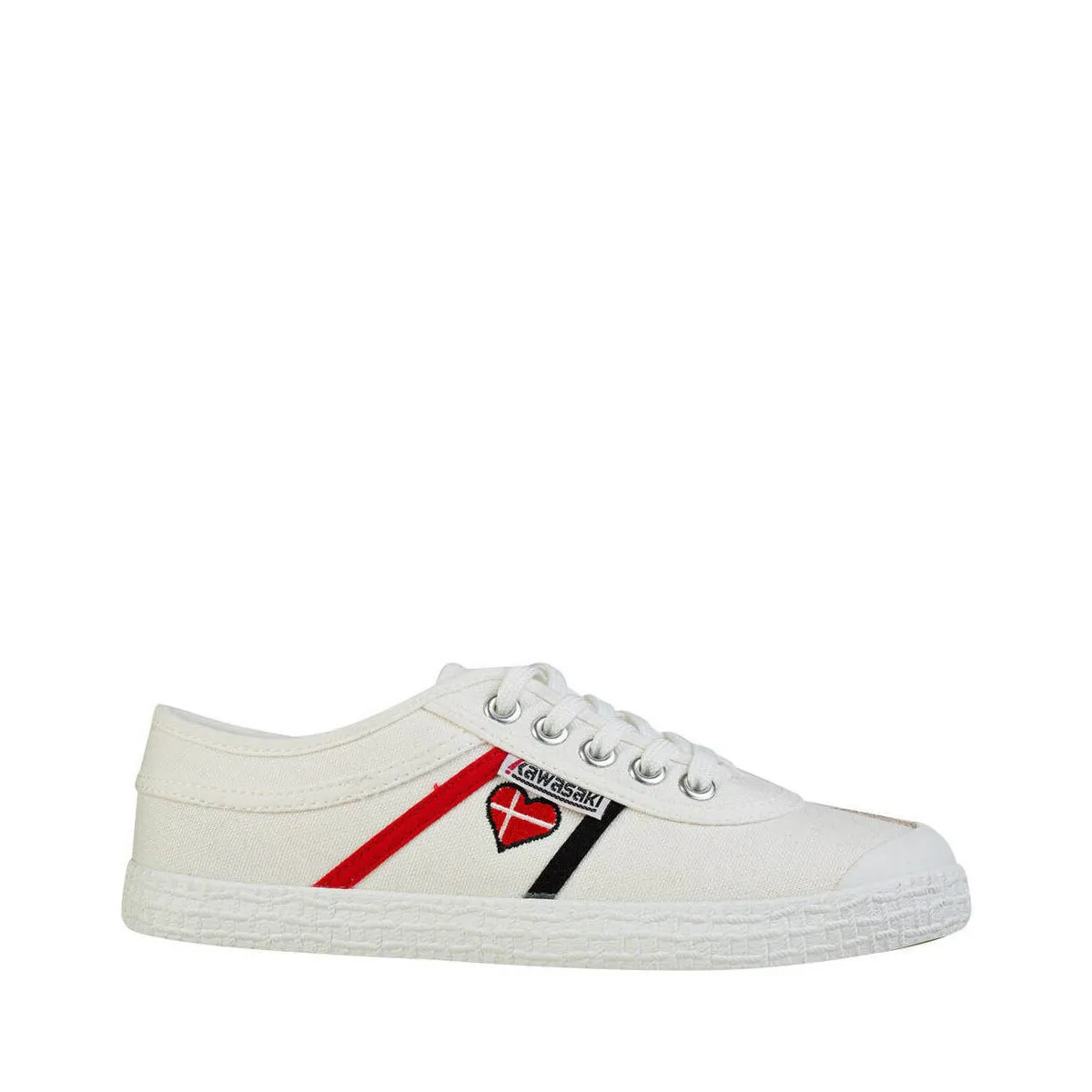 Heart Canvas Shoe K194523 1002 White