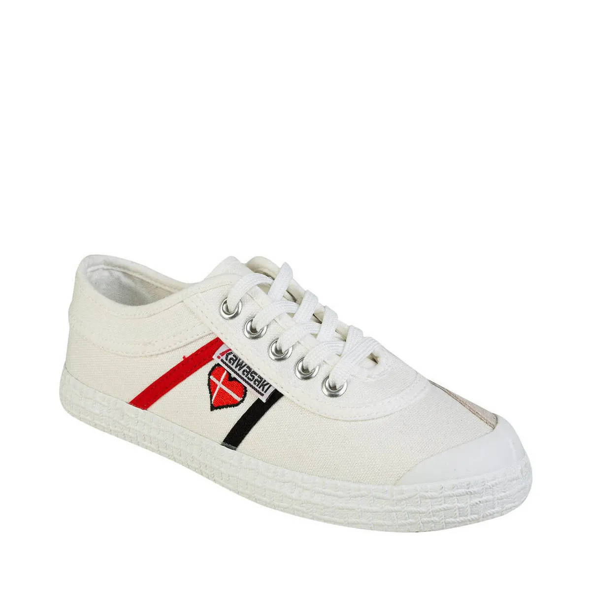 Heart Canvas Shoe K194523 1002 White