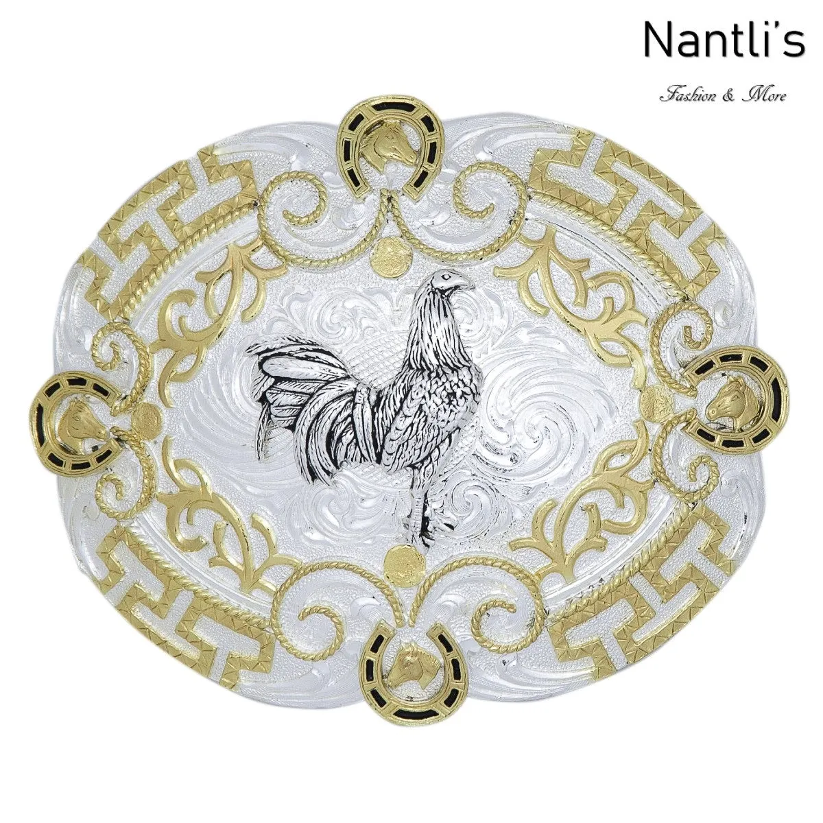 HEBILLA VAQUERA  TMWD1344 WESTERN BELT BUCKLE