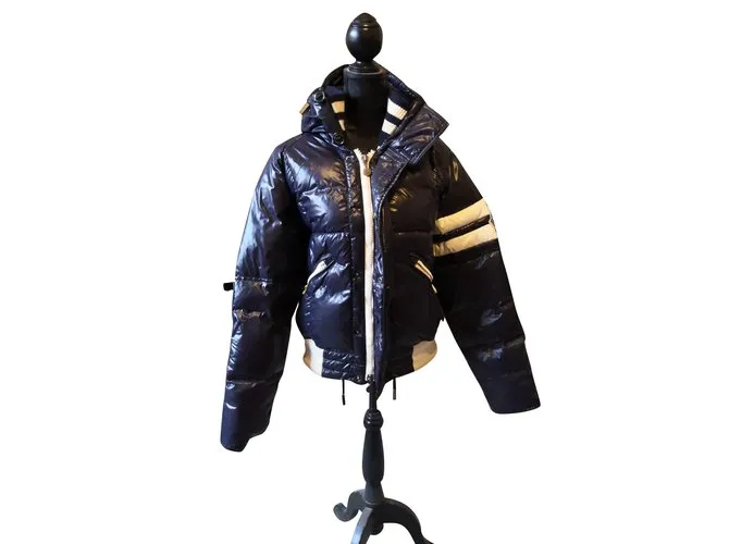 Hermosa chaqueta Moncler Mixta Azul oscuro 