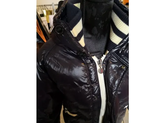 Hermosa chaqueta Moncler Mixta Azul oscuro 