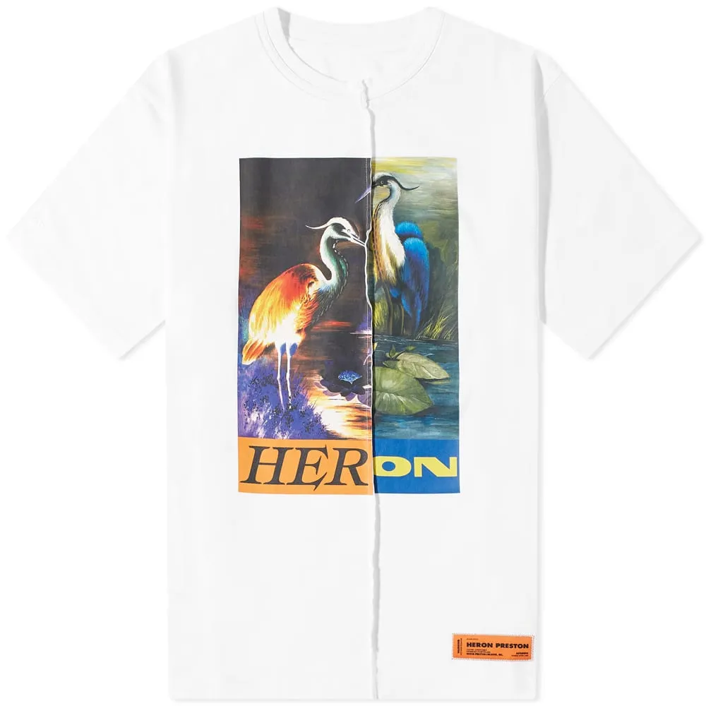 HERON PRESTON Oversized Split Tee
