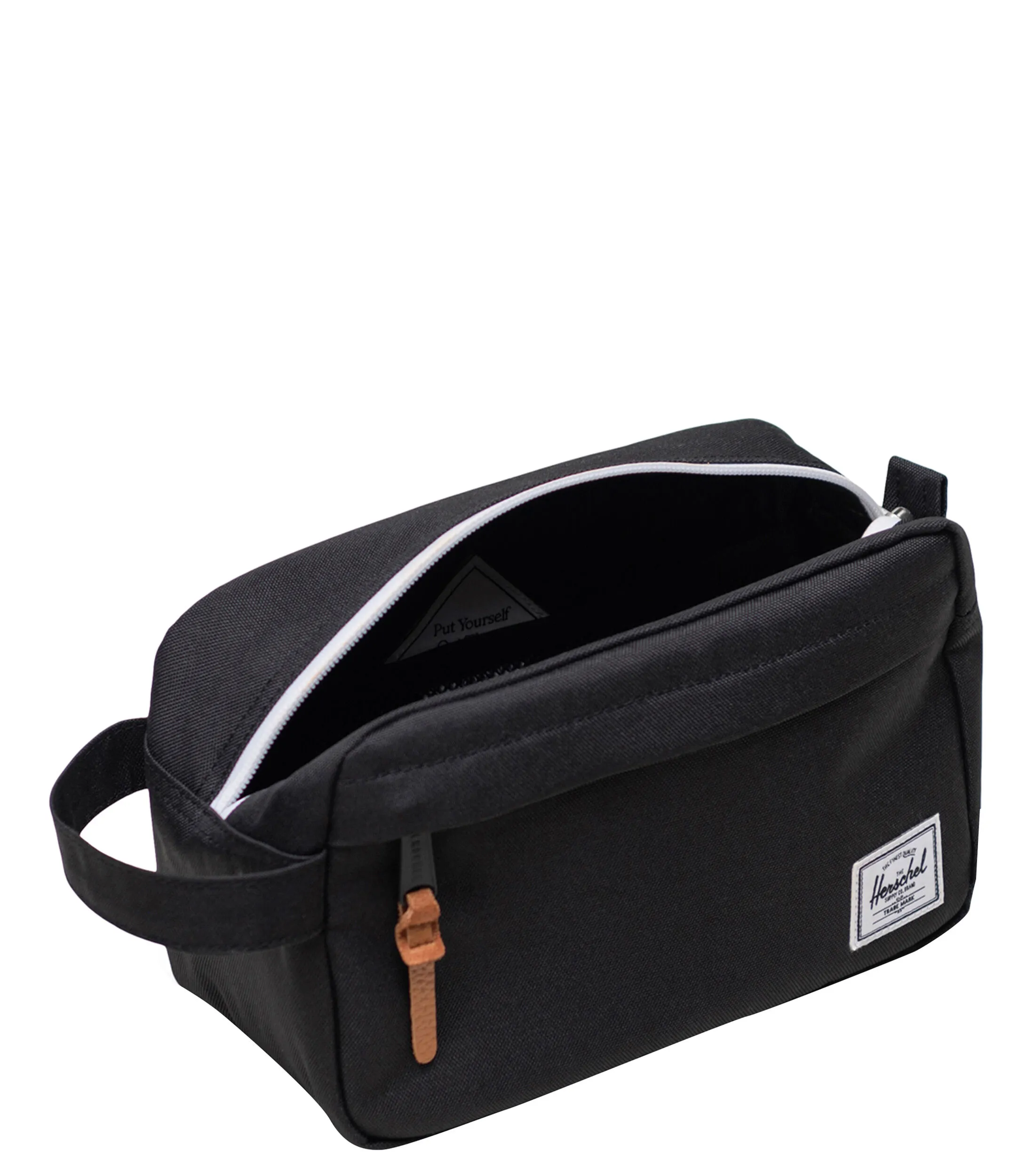 Herschel Neceser negro Chapter Travel Kit liso Hombre
