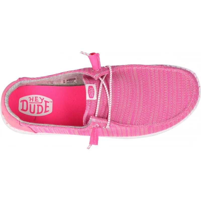 HeyDude  Wendy Sport Mesh Bright Pink