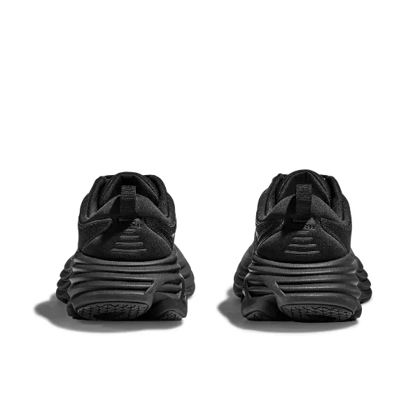 Hoka Men's Bondi 8 ancho negro/negro