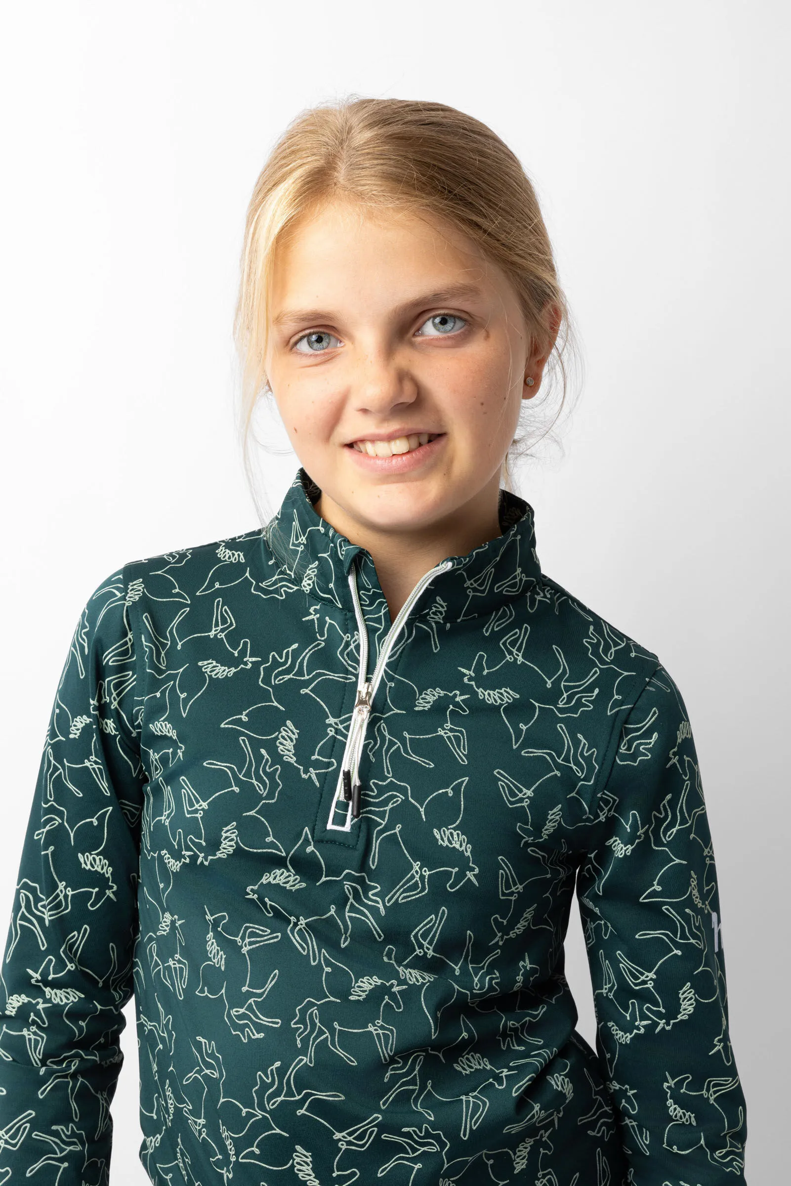 Horze Pegasus Camiseta de Entrenamiento para Niños