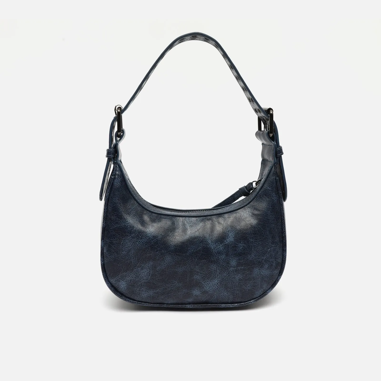 Iloas bolso de hombro con asa regulable y detalles metálicos