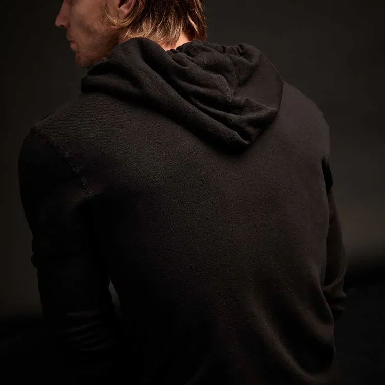 JAMES PERSE TERRY ZIP UP HOODIE