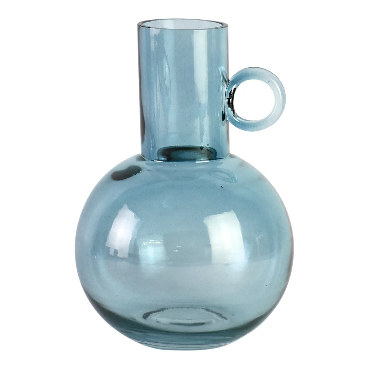 Jarrón cristal con asas