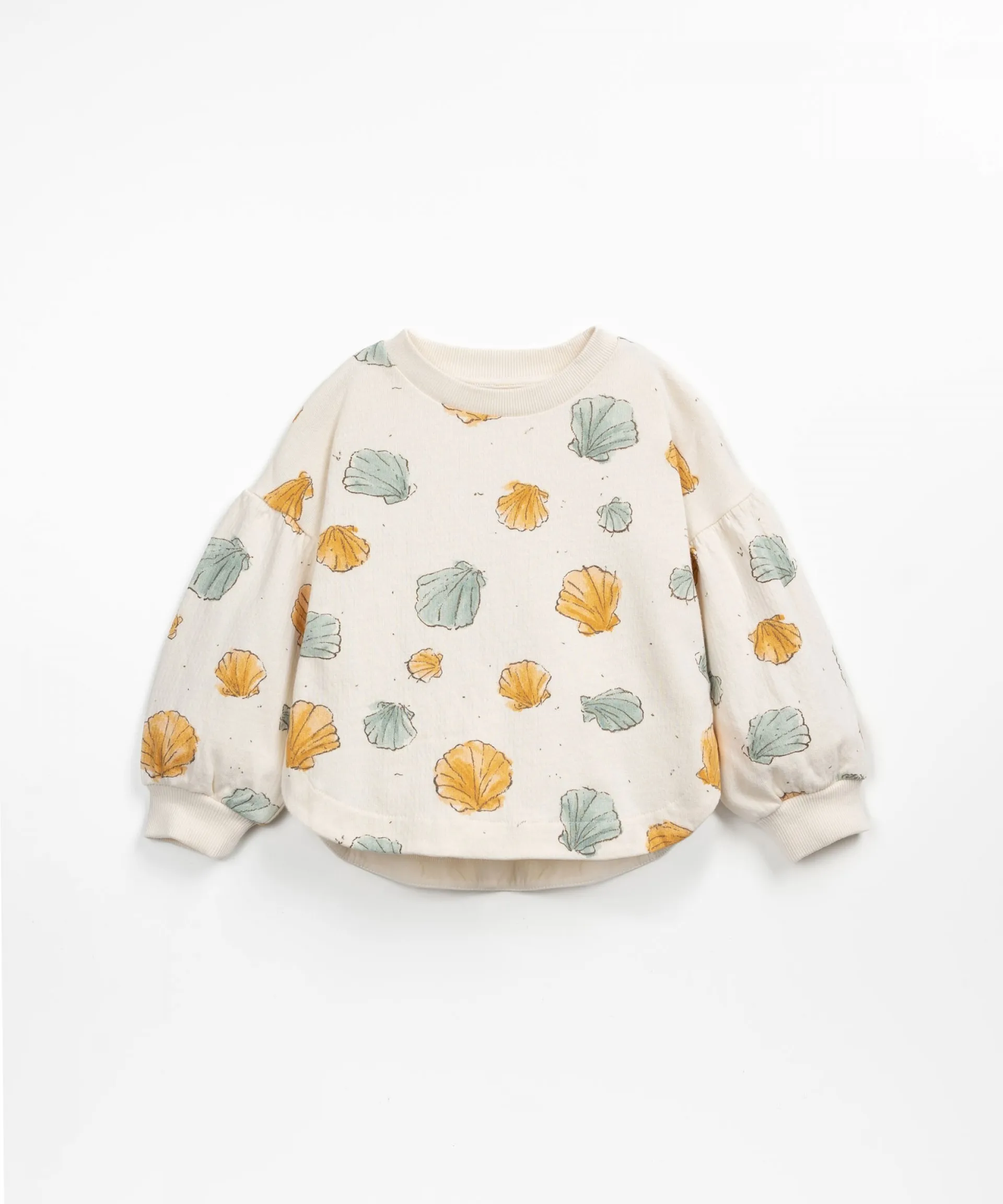 Jersey con estampado de conchas | Textile Art