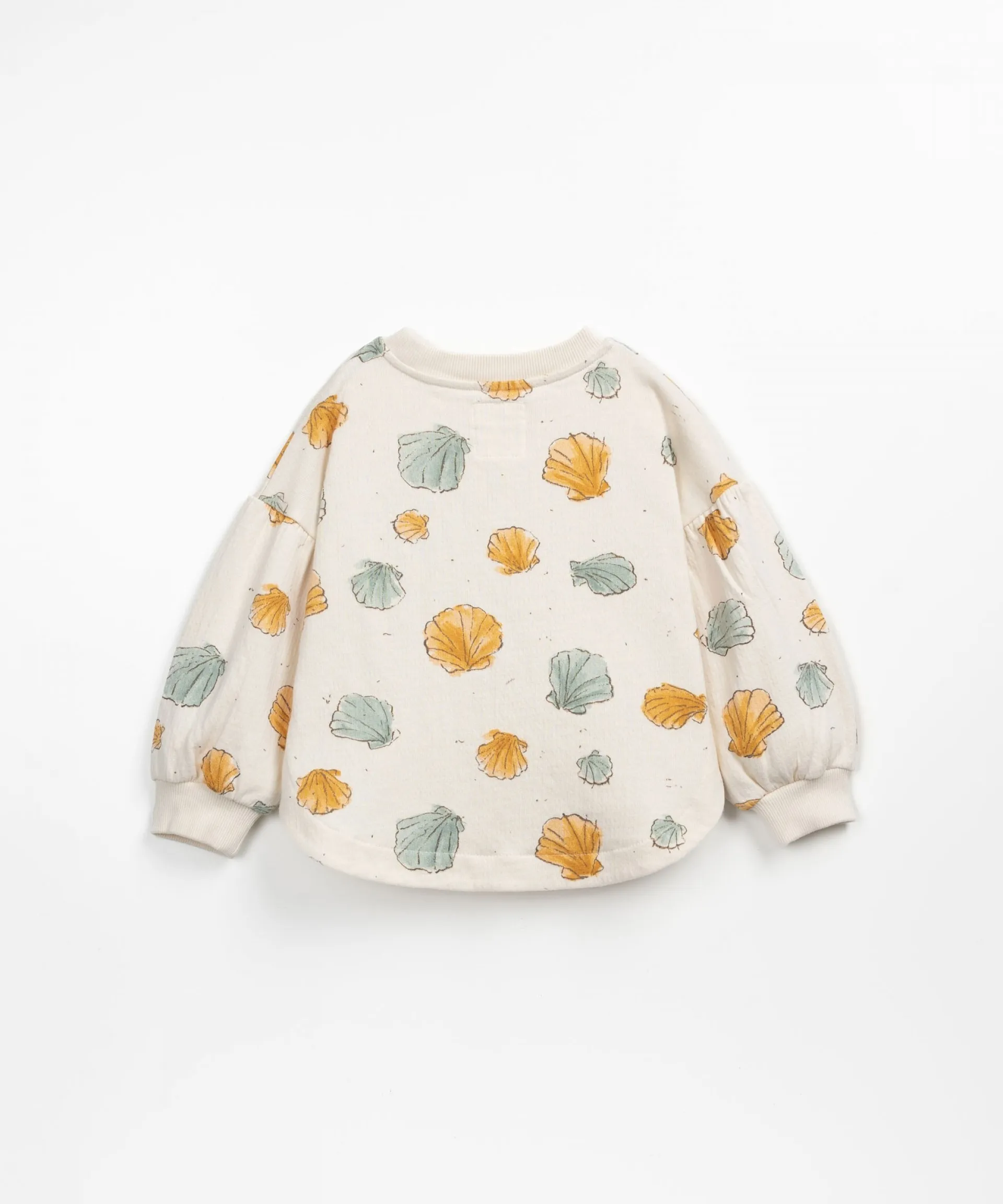 Jersey con estampado de conchas | Textile Art