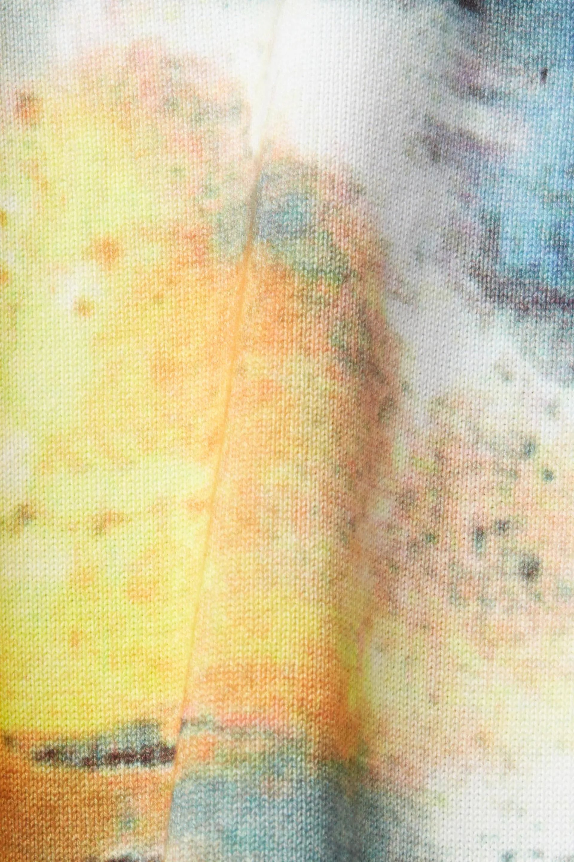 Jersey con estampado digital allover de paisaje