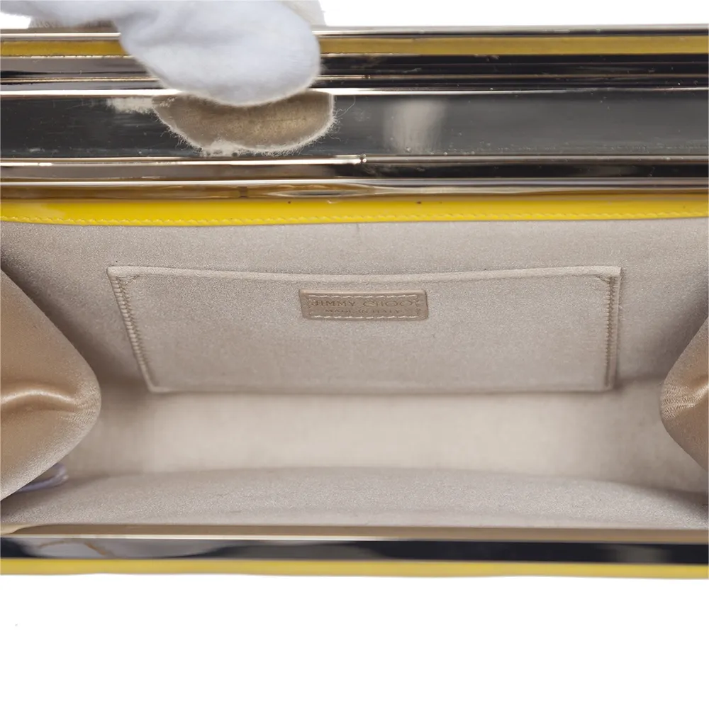 Jimmy Choo Clutch Cayla Amarilllo