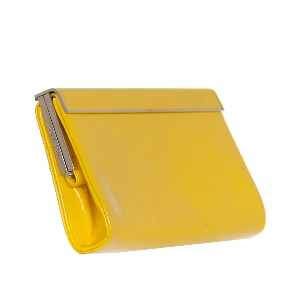Jimmy Choo Clutch Cayla Amarilllo