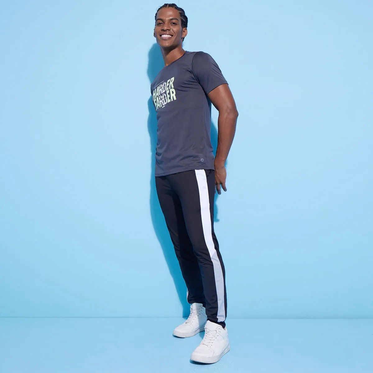 Jogger Para Hombre Con Franjas Laterales