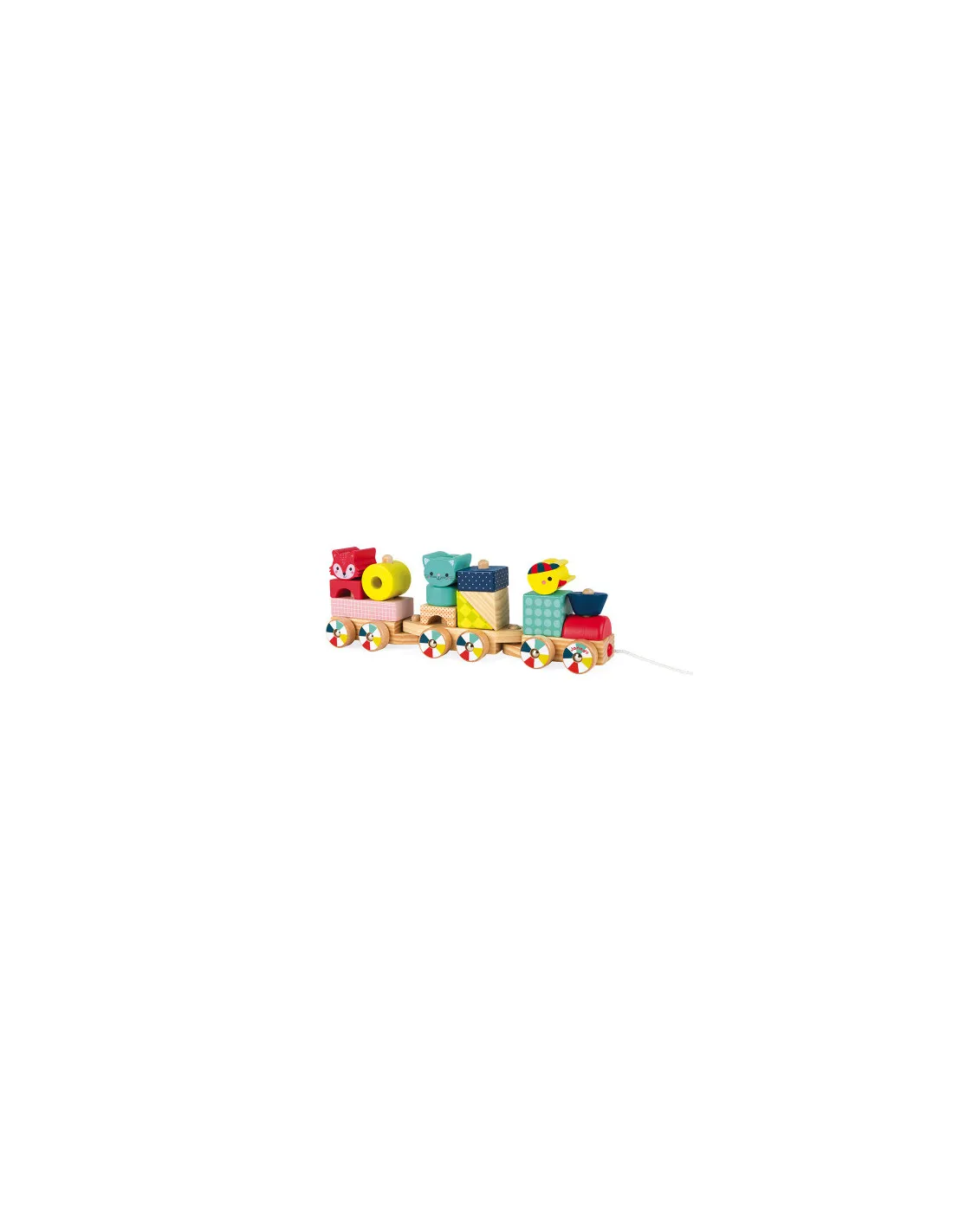 Juego 2 en 1 Tren baby forest de Janod