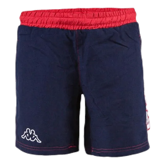 Kappa Junior. Swim Shorts, Logo Birtec Blue/White/Red