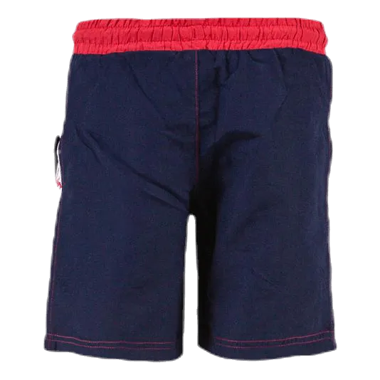Kappa Junior. Swim Shorts, Logo Birtec Blue/White/Red