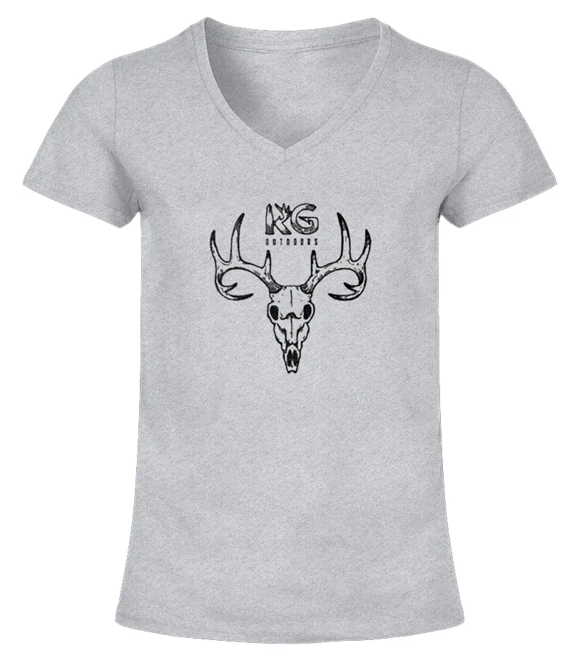 Kendall Gray Merch Camiseta cuello pico Mujer