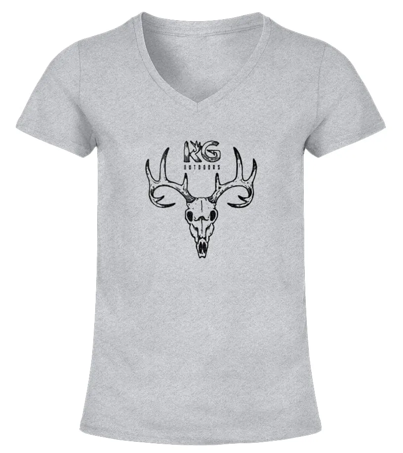 Kendall Gray Merch Camiseta cuello pico Mujer