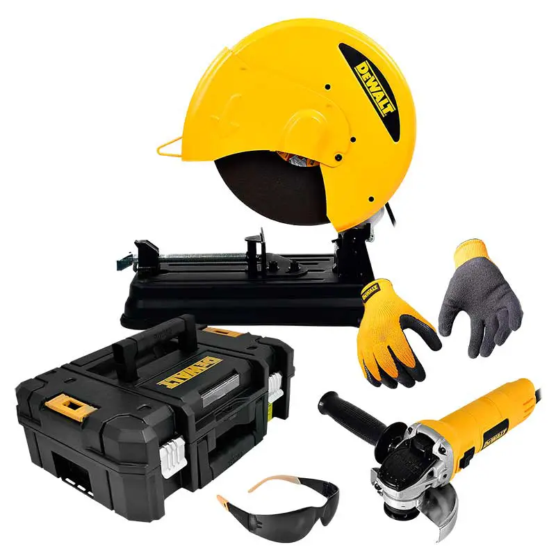 Kit Cortadora DWST17807 +  Miniesmeriladora  DWE4020SI + Caja Dewalt