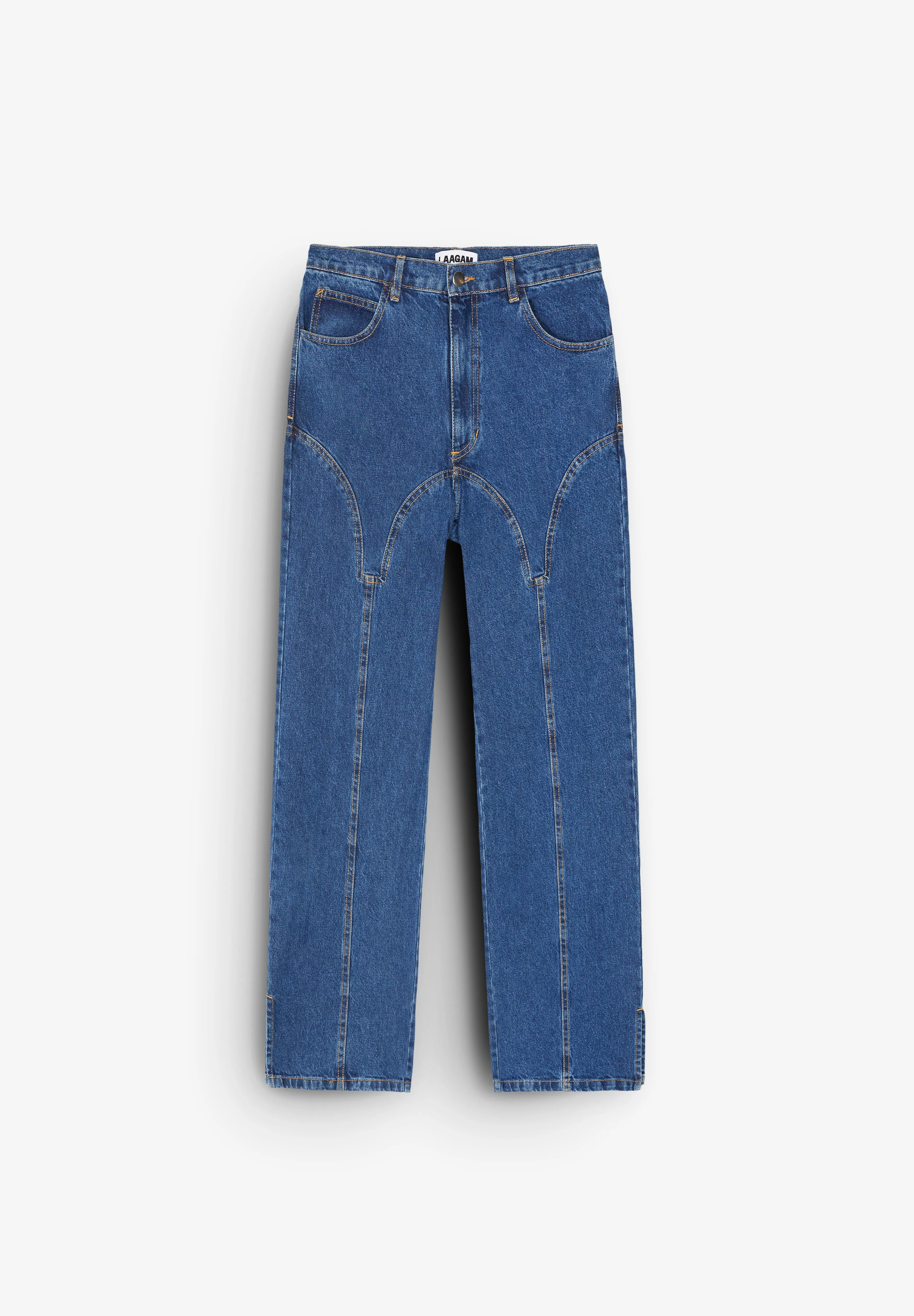 LAAGAM | PANTALÓN DENIMES INDIGO