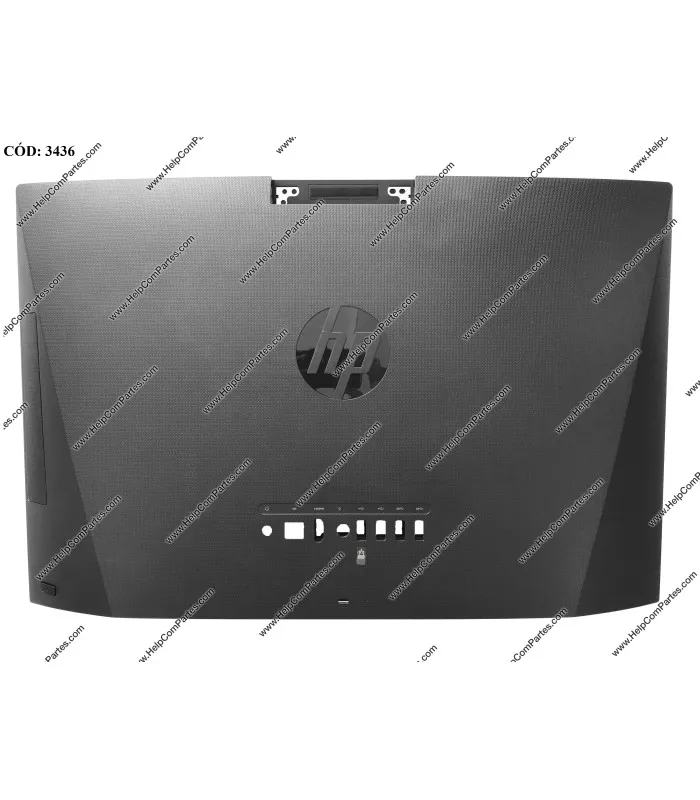 LCD COVER HP AIO 22DD 22DF BK/ REARCOVER JTBLACK W/SPONGE,BIB21/ L90992001 ORIG
