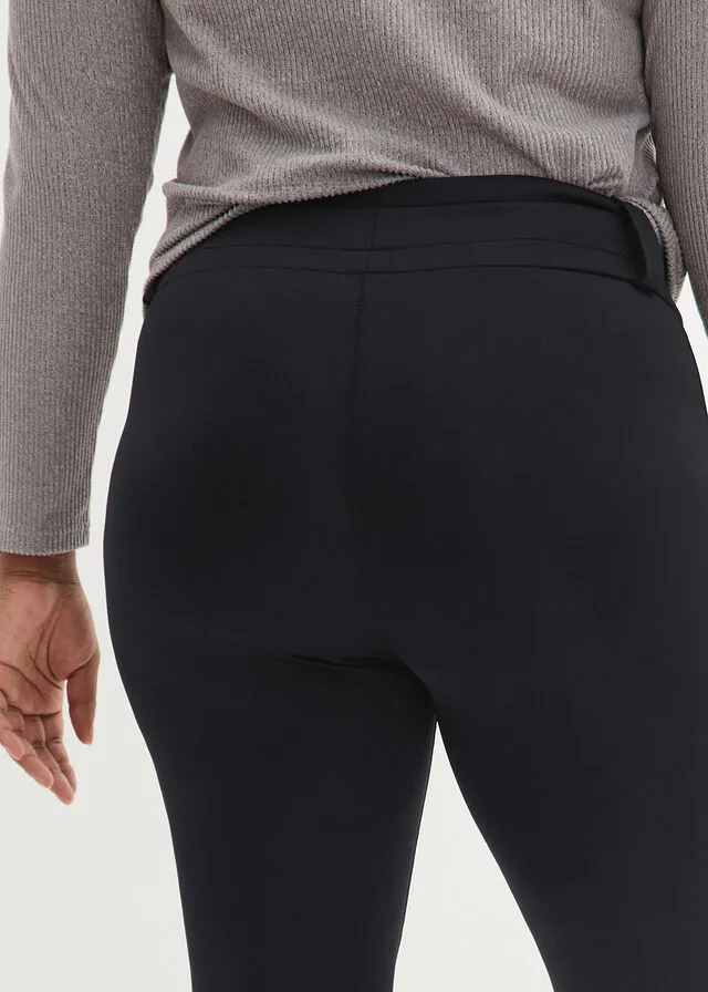 Leggings para exterior, hasta el tobillo Negro