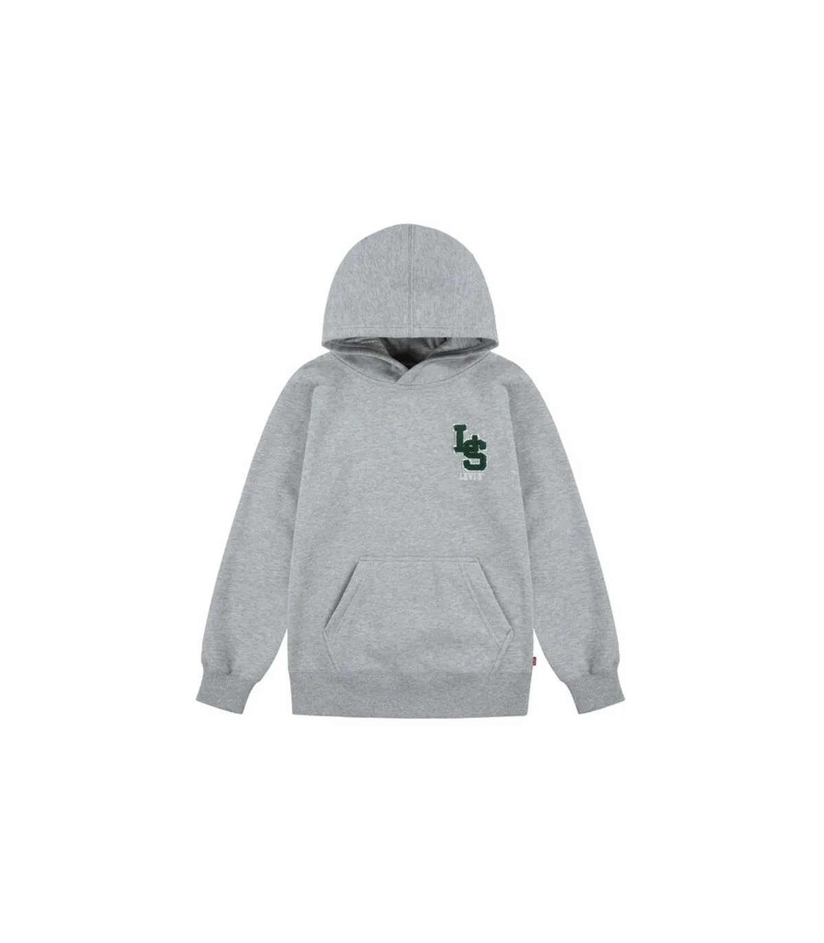Levi's Monogram Hoodie C87 Sudadera Gris Niños