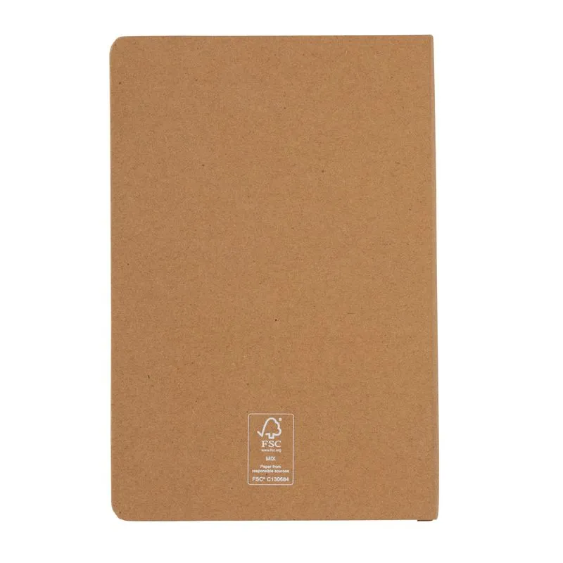 Libreta promocional A5 FSC® de tapa dura