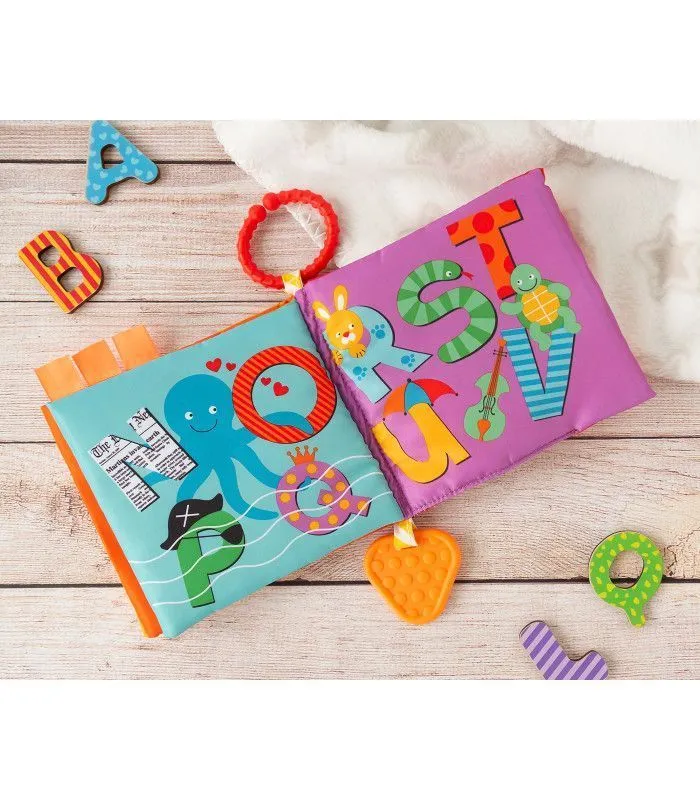 Libro actividades textil letras kiokids